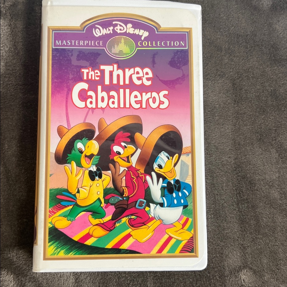 Disney Masterpiece Collection: The Three Caballeros VHS
